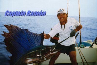 CAPTAIN RAMON OF THE "OLEAJE" CHARTER SPORTFISHING PANGA, ZIHUATANEJO-IXTAPA, GUERRERO, MEXICO CAPTAIN RAMON OF THE "OLEAJE" CHARTER SPORTFISHING PANGA, ZIHUATANEJO-IXTAPA, GUERRERO, MEXICO